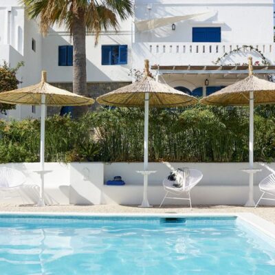 White Blue Villa