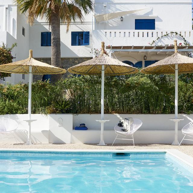 White Blue Villa